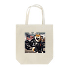 ANTARESのアメリカンライダー柴犬 Tote Bag