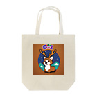 おしゃれなグッズ集のトナカイのドット絵　トナドット Tote Bag