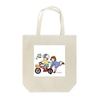 Kibichuuのはととうーじろ〜自転車 Tote Bag