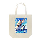 シロクマペンギンのシロクマペンギン Tote Bag