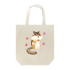 ねずりすSHOPのほっぺぷくぷくシマリス Tote Bag