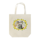 mariechan_koboの041 ウロコインコset ミモザのリース Tote Bag