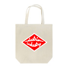 industrious industryのRED LOGO トートバッグ