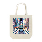 Artful Whiskersの一人旅の少女 Tote Bag