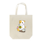 たみ★ずかんのお茶飲むたみねこ Tote Bag