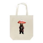 ginyokujiの傘さしクマさん Tote Bag