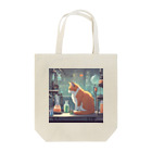 oekakishopの研究する猫 Tote Bag