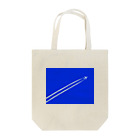 heyhhの飛行機雲 Tote Bag