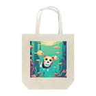 ksks_5386の水中をもぐる猫 Tote Bag