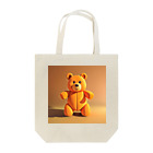 jun junのオレンジな熊さん トートバッグ
