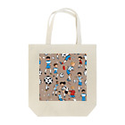 子供と嫁と時々わたしのサッカー小僧 Tote Bag