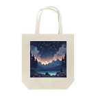 夜景ショップの満天の星空が綺麗なグッズ Tote Bag