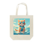 Ojisanlifeの海の子猫 トートバッグ