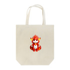 路傍の石のもふもふ村のファイアードラゴン Tote Bag