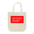 Saunners Village サウナーズビレッジのSaunners Village　「K style red」 トートバッグ