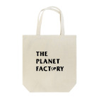 theplanetfactoryのlogo トートバッグ