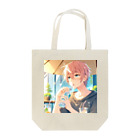 ShopＴＫの夏の爽やかな風に包まれた青年 Tote Bag