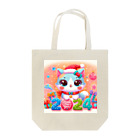 ニャーちゃんショップの新年を迎える猫  2024 Tote Bag