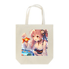 推しの美少女とアイドルの金魚と浴衣姿の女の子 Tote Bag