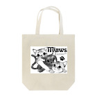 Miaws Shopの3にゃんず Tote Bag