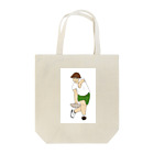 幕張炊飯高校の餃子ヘアーボーイ Tote Bag