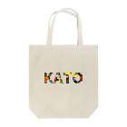 KATO & 木工房So whatのKATOロゴ_01 トートバッグ