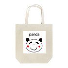 ゆるかわ動物園のゆるいパンダ Tote Bag