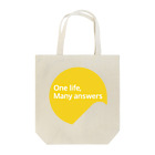 One life, Many answers｜札幌学院大学公式のOne life, Many answers トートバッグ