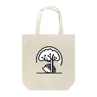 はりまみれのハリネズミと木 Tote Bag