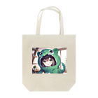 neko_28の恐竜の着ぐるみを着た女の子 Tote Bag