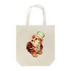 栗ぽてとの紳士オシャレ子猫ちゃん Tote Bag