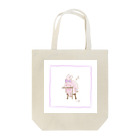 めだか イラストのおねむうさぎ(ぴんく) Tote Bag