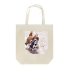 フラワーアーティスト*奈央のバンビとかすみ草 Tote Bag