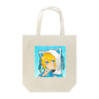 ハルの水色ネコくん Tote Bag