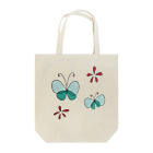 Loose and cuteの蝶々 Tote Bag