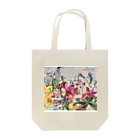 Aya Higuchiの「the hut, autumn garden🍁」Magcup Tote Bag