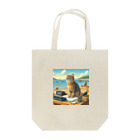 peace2024の海辺の仕事猫 Tote Bag