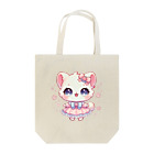 Snow-peaceのかわいいキティの夢見るデザイン Tote Bag