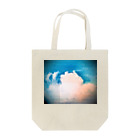 Famille de baleines(ファミールデバレーヌ)のあの雲、ピースしてない？ Tote Bag