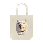 猫島のじかんのたまらない島猫のどアップ顔グッズ① Tote Bag