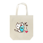 Hello Happy Catのじろにゃんのぎゅぅ😍🐟 Tote Bag