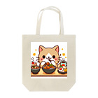 zuuu-の☆食いしん坊にゃんこ☆ Tote Bag