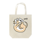 Cute mascot dogsのSleeping Italian Greyhound Tote Bag