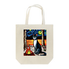 Ppit8の星に包まれる夜のアトミックファイヤー Tote Bag