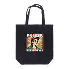 kazu_gのレトロ風ポスター（女性） Tote Bag