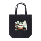 カワウソとフルーツのチョコミントラブ Tote Bag