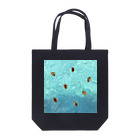 L_arctoaの海を泳ぐチャイロチビゲンゴロウ Tote Bag