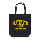 Mappila SHOPのカレッジ風(ミシガンカラー)　フラットアース FLATEARTH トートバッグ