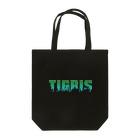 TIGRIS(ティグリス)のフレイムロゴ(Green) トートバッグ