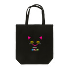 にこねこ【保護猫の保育園】のポポちゃんトートバック黒ver Tote Bag